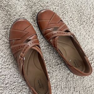 Clarks Women's Leather Flats